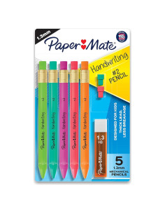 Lápices Mecánicos Triangulares Paper Mate Handwriting 1.3mm