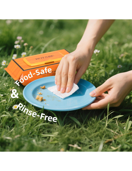 Toallitas Biodegradables para Cocina BOTARE 96 Unidades 18x22.6cm