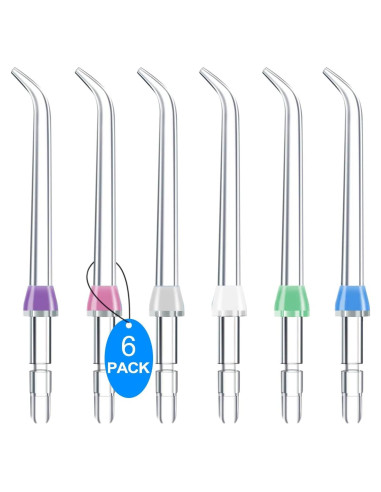 Consejos de Reemplazo Waterpik para Irrigador Dental - 6 Piezas