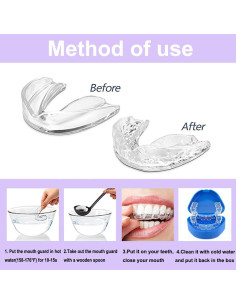 Protector Bucal Nocturno AUGANIMI - Paquete de 8 Unidades 2