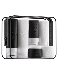 Juego de Botellas de Silicona INSFIT 6 Piezas Viaje 3oz