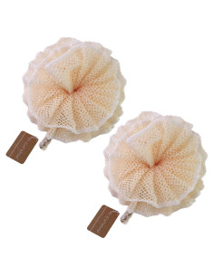 Esponja de Ducha Exfoliante Mr.Cui'shop 12cm Paquete de 2