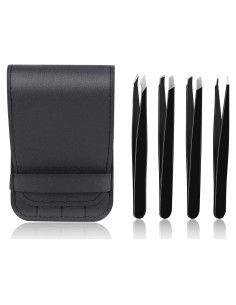 Juego de 4 Pinzas de Acero Inoxidable TKYPZY - Precisión y Versatilidad