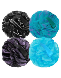 Esponjas de Loofah Suaves Carrie Joe 4Pcs 60g Exfoliantes