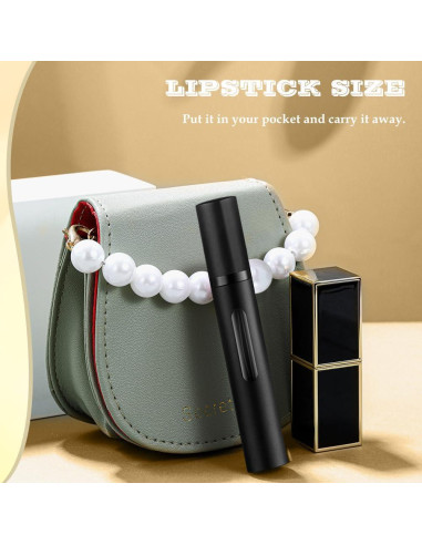 Atomizador de Perfume Refillable DIOHIO 10ml 3PCS A Prueba de Fugas