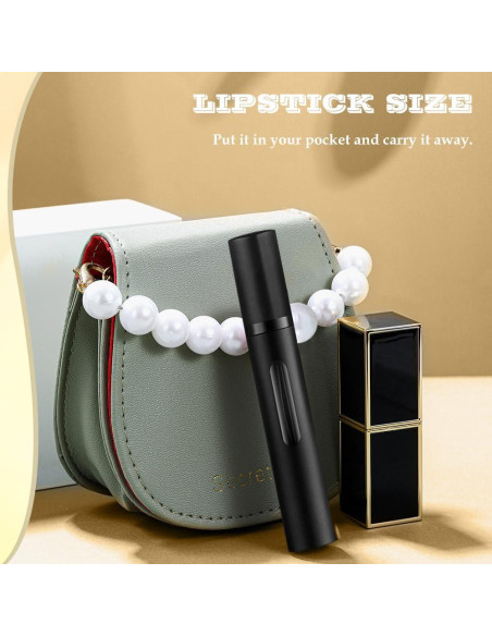 Atomizador de Perfume Refillable DIOHIO 10ml 3PCS A Prueba de Fugas