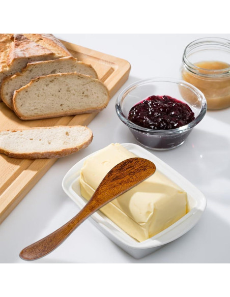 Paquete de 6 cuchillos de mantequilla Thinslimer de madera