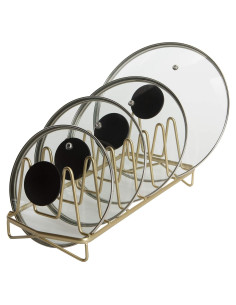 Organizador de Tapas Kitchen Details Geode - Oro Satinado