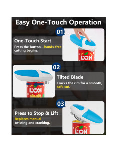 Abrelatas Eléctrico Automático Befumly 91001 Inalámbrico 2