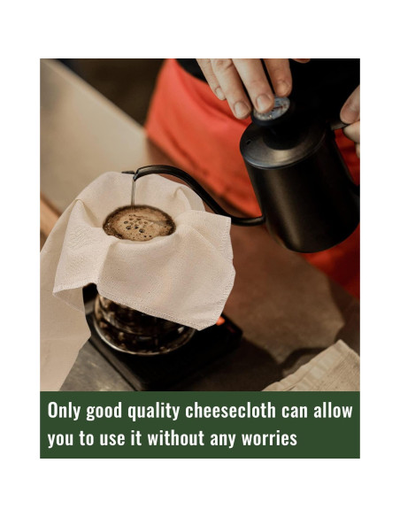 Gasa de Algodón Dynta Grado 100 8 Piezas 20x20 cm Reutilizables