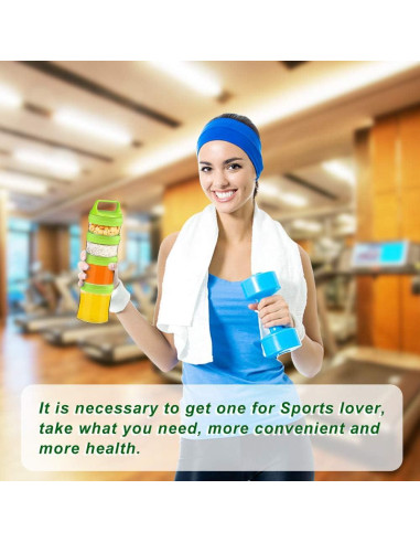 Tarros Apilables Seleware para Snacks, 4 Piezas 916ml Verde