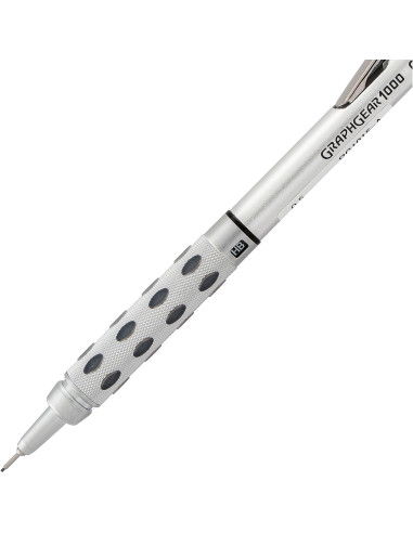 Lápiz Mecánico Pentel GraphGear 1000 0.5mm Cuerpo Negro
