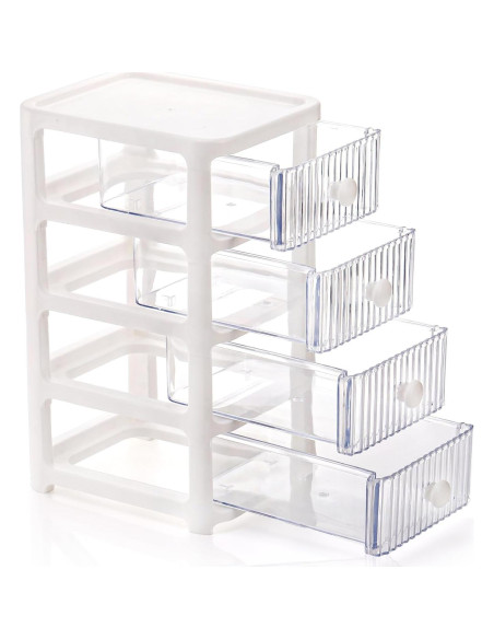 Organizador de Escritorio Eorbow 3 Paquetes 12 Cajones Plástico