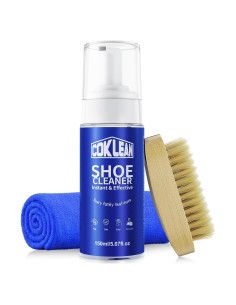 Kit Limpiador de Zapatos de Espuma 3 en 1 - Rápido y Eficaz
