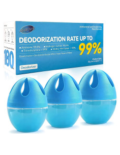 Desodorante Natural para Refrigerador Agbowie 3 Paquete 180 Días