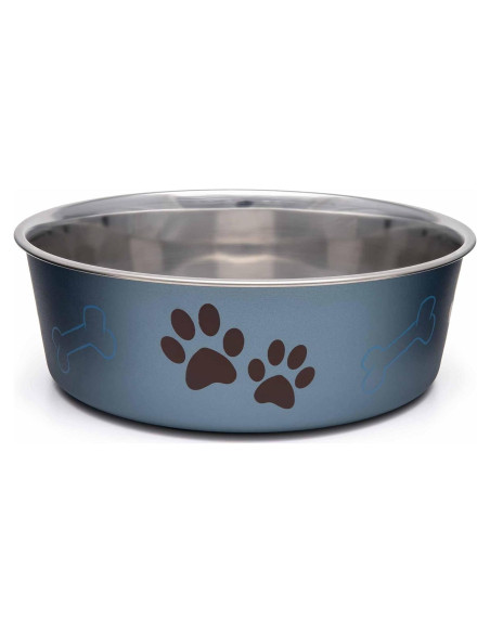 Cuenco Antideslizante para Perros y Gatos Loving Pets 17cm Arándano Cuenco Antideslizante para Perros y Gatos Loving Pets 17cm Arándano