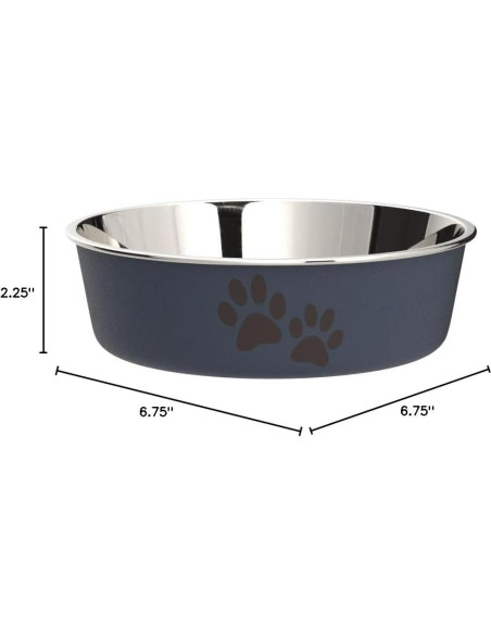 Cuenco Antideslizante para Perros y Gatos Loving Pets 17cm Arándano Cuenco Antideslizante para Perros y Gatos Loving Pets 17cm Arándano