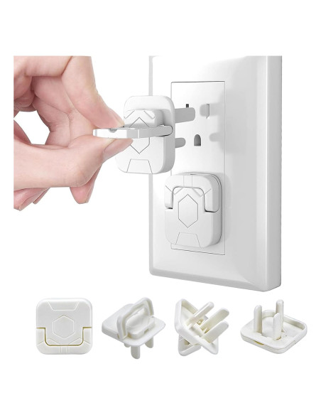 Cubiertas de Enchufes de Seguridad Shycool - Paquete 60 Unidades