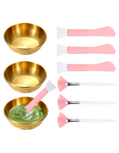 Juego de Cuencos Faciales GRETJOB - 9 Piezas para Spa y Casa