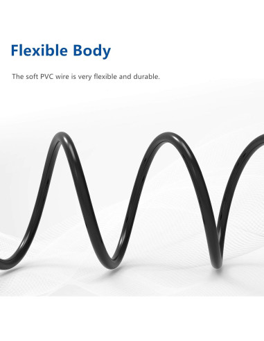 Cable divisor de audio 3.5mm TRS a 2 TS hembra RFAdapter 15.24cm