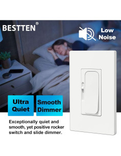 Paquete de 3 Reguladores Digitales BESTTEN 15A 120V LED CFL 2