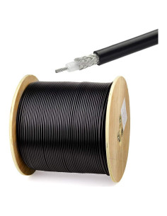 Cable coaxial RG58 A/U Eightwood 15.24m baja pérdida