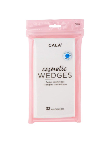 Esponjas de Maquillaje Cala 32 Pcs Sin Látex 10x20 cm