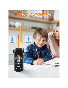 Sacapuntas Eléctrico AFMAT PSX5BK para Lápices 7-11.5mm 2