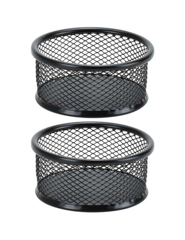 Soporte de Clip de Papel Metal Negro Minimalista Tangseajiao