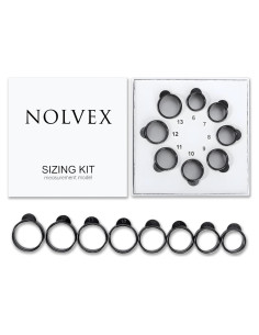 Kit de Medición de Anillos Inteligentes NOLVEX - Tallas 5-15