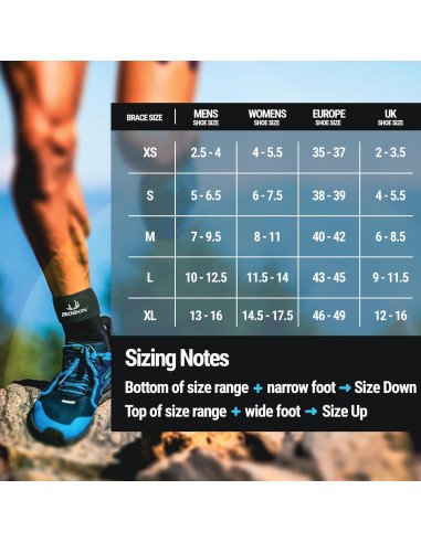 Férula de Tobillo BioSkin TriLok Mediana - Alivio Fascitis Plantar