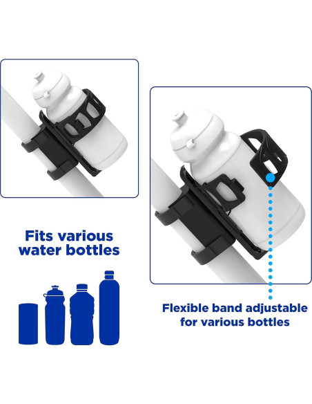 Soporte de Botella Expandible Zefal Pulse para Bicicleta