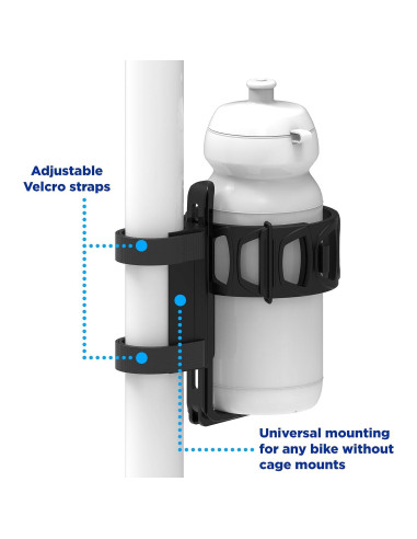 Soporte de Botella Expandible Zefal Pulse para Bicicleta