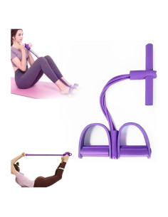 21 Bandas de Resistencia Fitness Genérico - 4 Tubos Ajustables