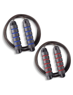 Cuerda para Saltar Ajustable N/W con Mango de Espuma 2.99m