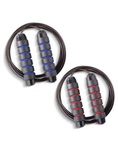 Cuerda para Saltar Ajustable N/W con Mango de Espuma 2.99m