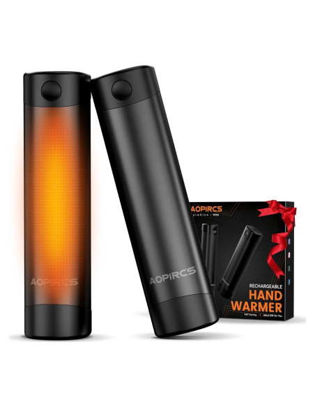 Calentadores de Manos Recargables Aopircs W006 2x5000mAh Calentadores de Manos Recargables Aopircs W006 2x5000mAh