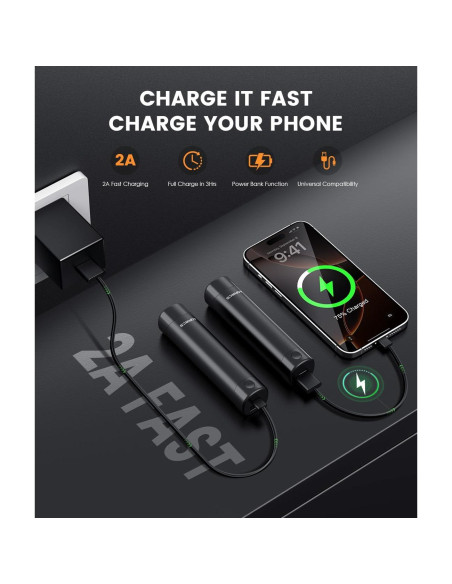 Calentadores de Manos Recargables Aopircs W006 2x5000mAh Calentadores de Manos Recargables Aopircs W006 2x5000mAh