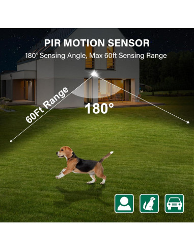 Sensor de Movimiento Treewell TMD180B, 180 Grados, 18m