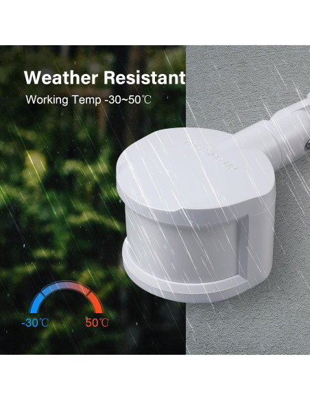 Sensor de Movimiento Treewell TMD180B, 180 Grados, 18m