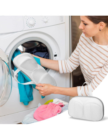2 Bolsas de Lavandería para Sujetadores Qulkws 30.48x17.78cm