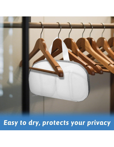 2 Bolsas de Lavandería para Sujetadores Qulkws 30.48x17.78cm