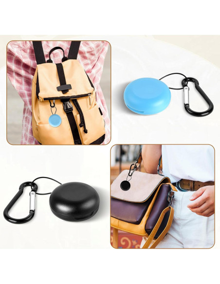 Estuches para Tapones de Oído LIQWEI 2 Pcs Mini Portátil