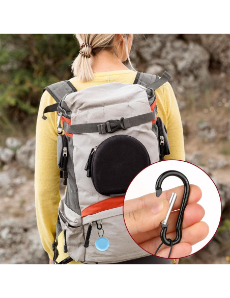 Estuches para Tapones de Oído LIQWEI 2 Pcs Mini Portátil