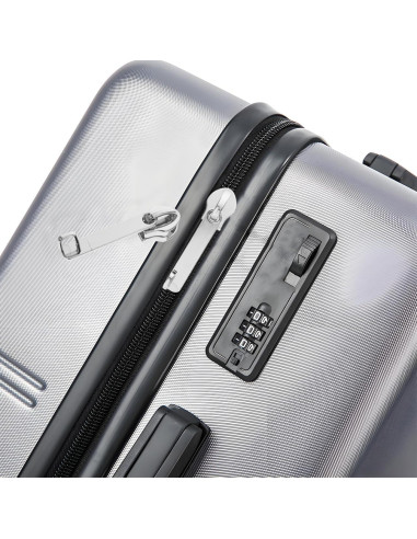 Tiradores de Cremallera Angoily 4 Piezas Metal Plateado