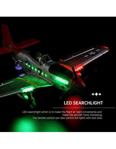 Avión RC GoolRC XK A280 2.4GHz 4 Canales con Giroscopio