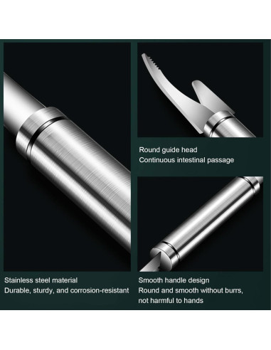 Pelador de Camarones JOCNIKA Acero Inoxidable 2 Pcs