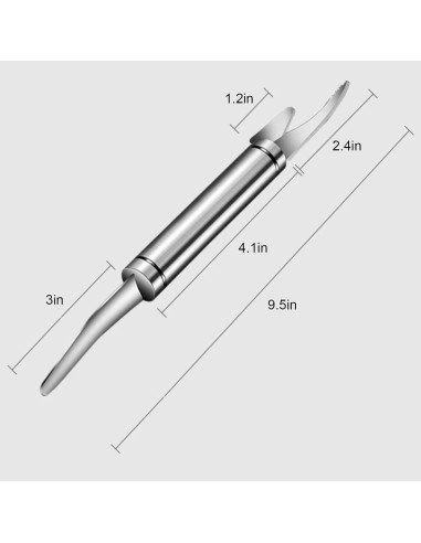 Pelador de Camarones JOCNIKA Acero Inoxidable 2 Pcs