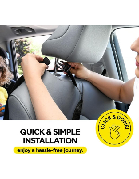 Cubierta de Asiento Trasero Lebogner para Niños con Organizador Cubierta de Asiento Trasero Lebogner para Niños con Organizador