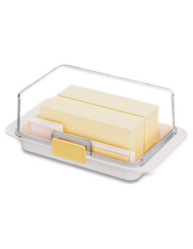 Plato de Mantequilla Hermético Piunaoa con Tapa 18.3x10.9 cm